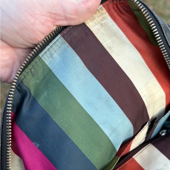 Coach Poppy Legacy Leather Satchel Bag - Picture 9 of 11